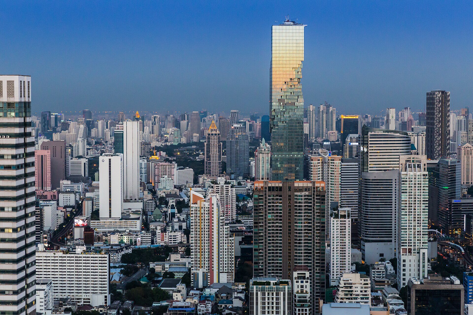 Bangkok skyline